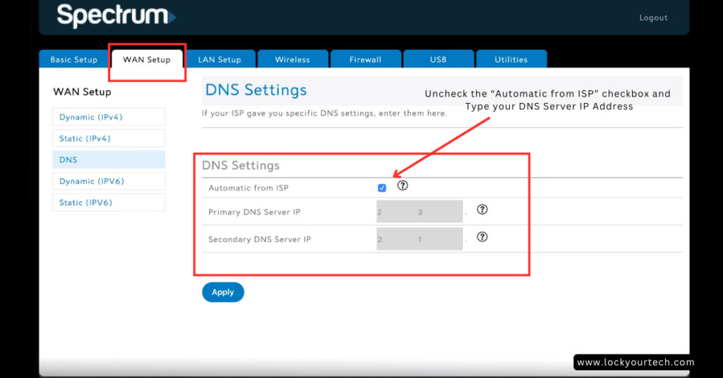 Secure DNS Server home